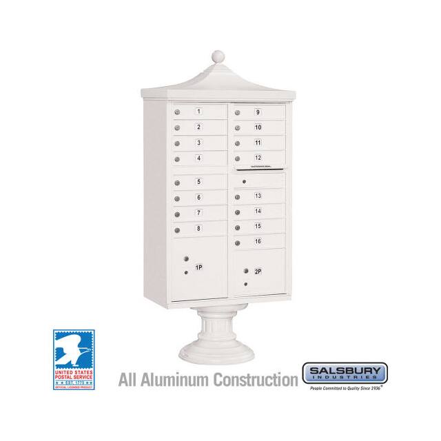 3316R-WHT-U SALSBURY REGENCY DECORATIVE CBU,