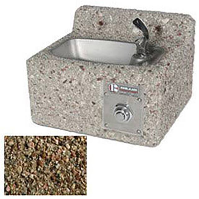 DFWM-12-TAN CONCRETE OUTDOOR DRINKING FOUNTA