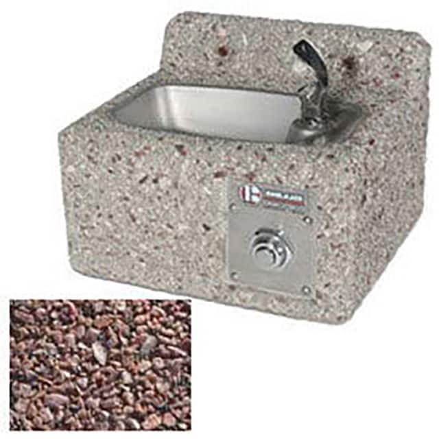 DFWM-12-FR-RED CONCRETE OUTDOOR WALL-MOUNT, DRI