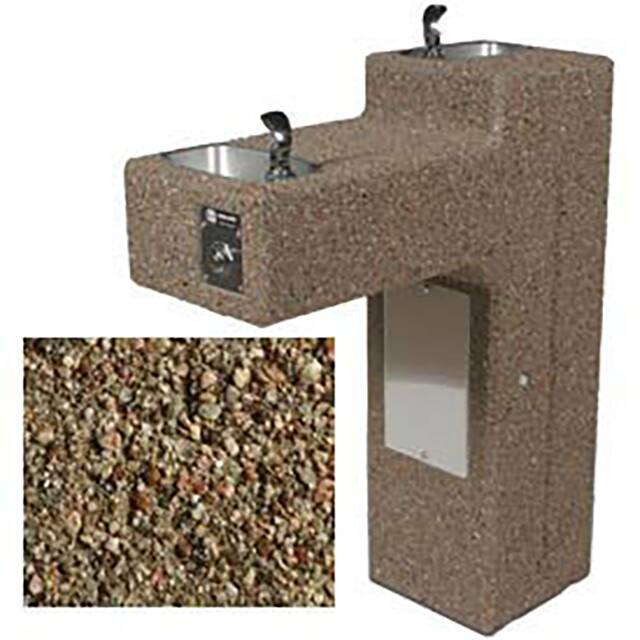 DF-Dual-TAN ADA ACCESSIBLE CONCRETE DUAL OUT