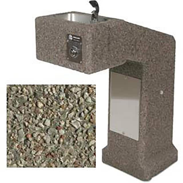 DFBF-36-FR-GRAY ADA CONCRETE OUTDOOR DRINKING FO