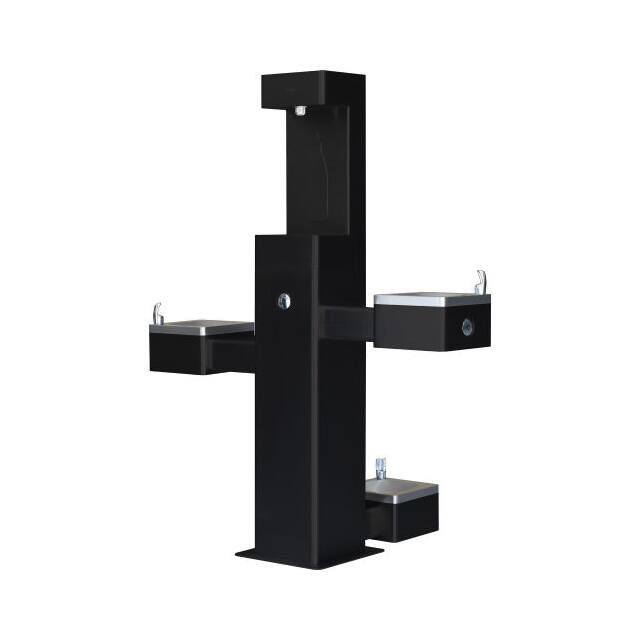 761221BK OUTDOOR BOTTLE FILLER & BI-LEVEL