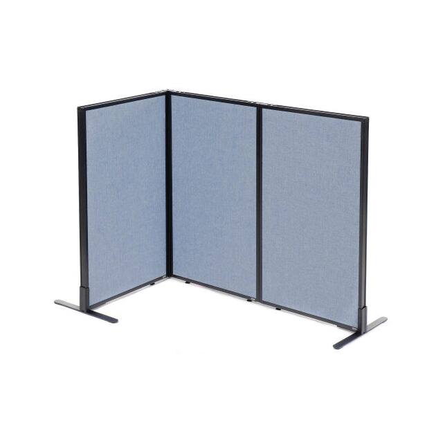 695093BL 24-1/4"W X 42"H FREESTANDING 3-P