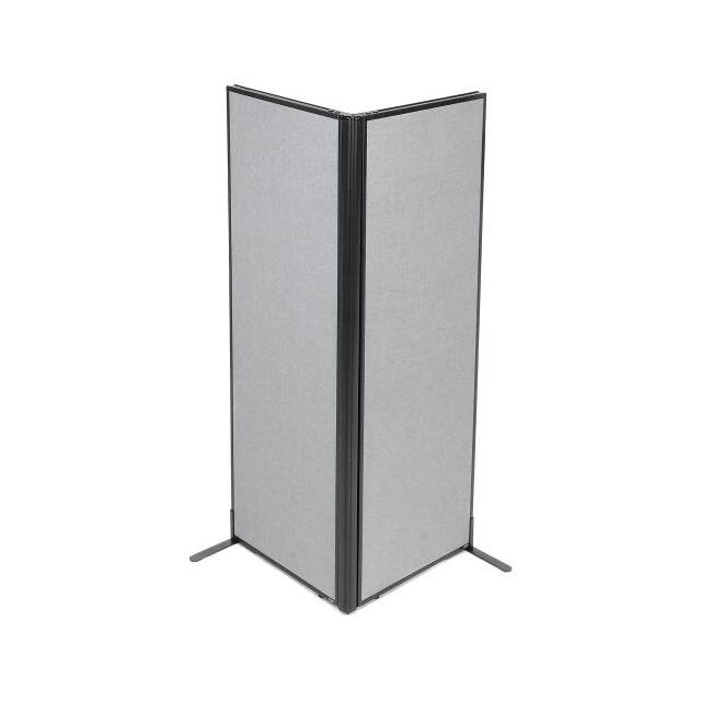 695063GY 24-1/4"W X 72"H FREESTANDING 2-P
