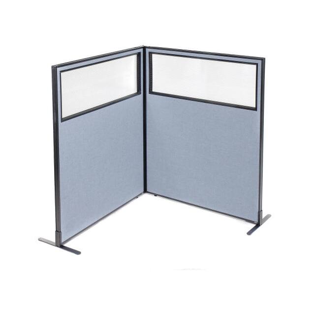 695025BL 48-1/4"W X 60"H FREESTANDING 2-P