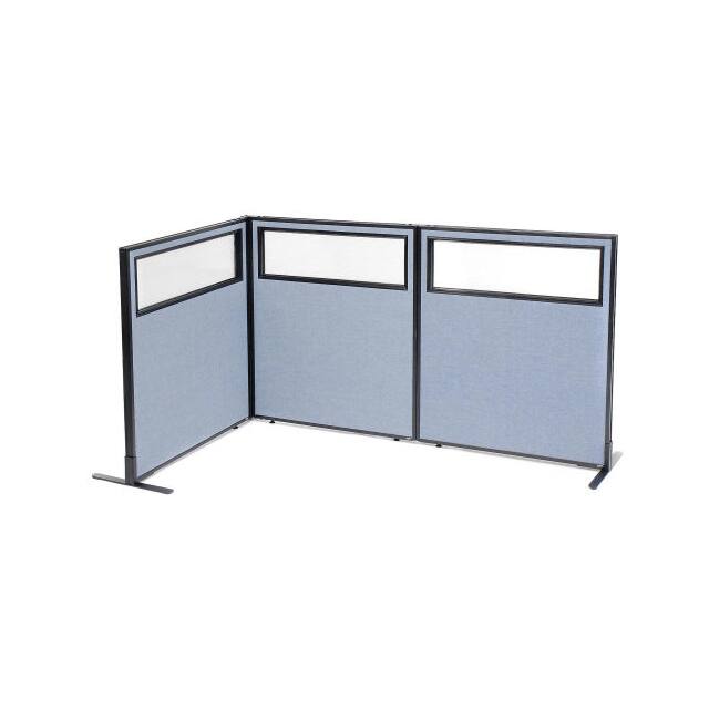 695043BL 36-1/4"W X 42"H FREESTANDING 3-P