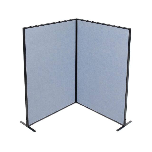 695032BL 48-1/4"W X 72"H FREESTANDING 2-P