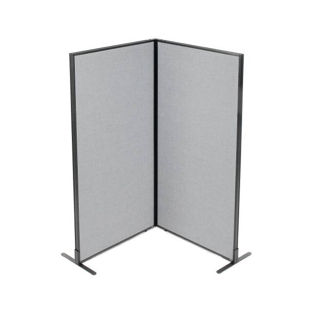 695029GY 36-1/4"W X 72"H FREESTANDING 2-P
