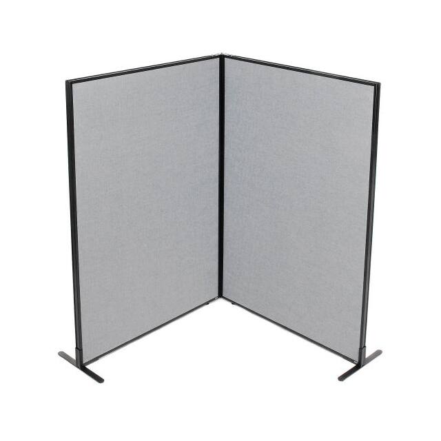 695032GY 48-1/4"W X 72"H FREESTANDING 2-P