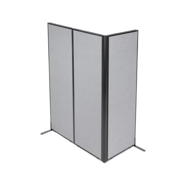 695095GY 24-1/4"W X 72"H FREESTANDING 3-P