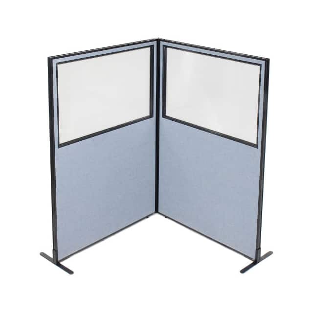 695026BL 48-1/4"W X 72"H FREESTANDING 2-P