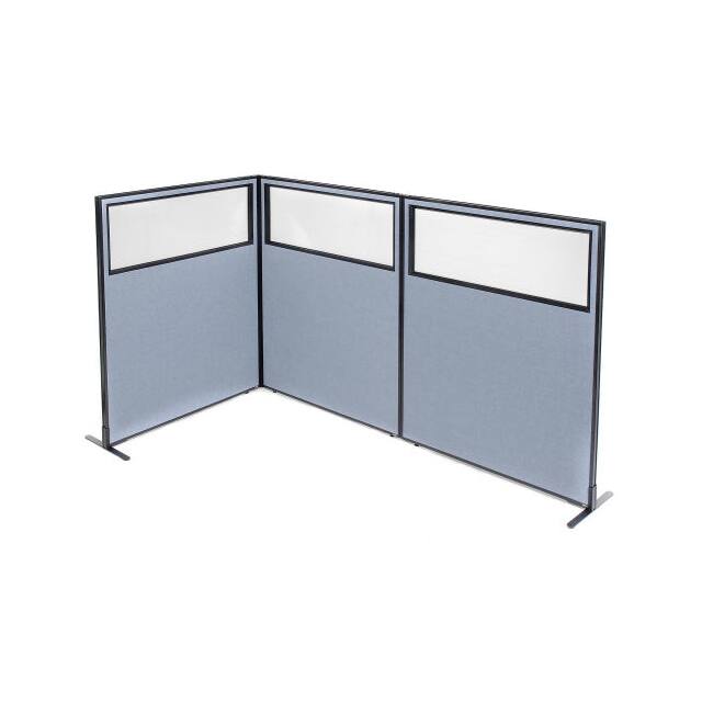 695047BL 48-1/4"W X 60"H FREESTANDING 3-P