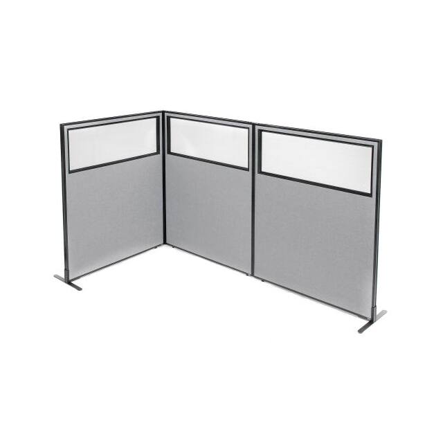 695047GY 48-1/4"W X 60"H FREESTANDING 3-P