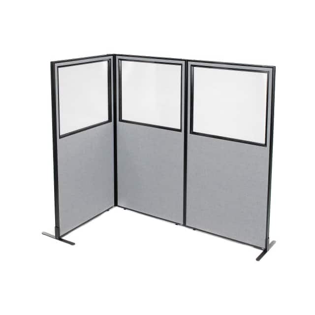 695045GY 36-1/4"W X 72"H FREESTANDING 3-P