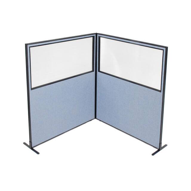 695105BL 60-1/4"W X 72"H FREESTANDING 2-P