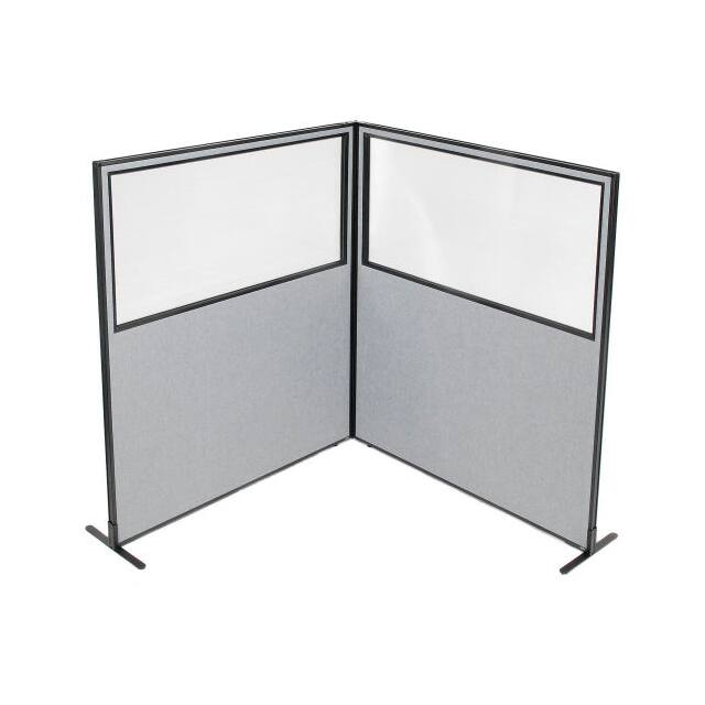 695105GY 60-1/4"W X 72"H FREESTANDING 2-P