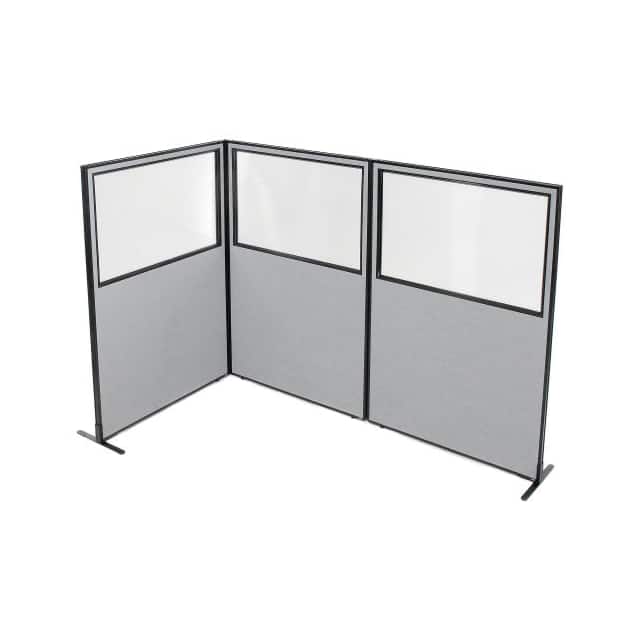 695048GY 48-1/4"W X 72"H FREESTANDING 3-P