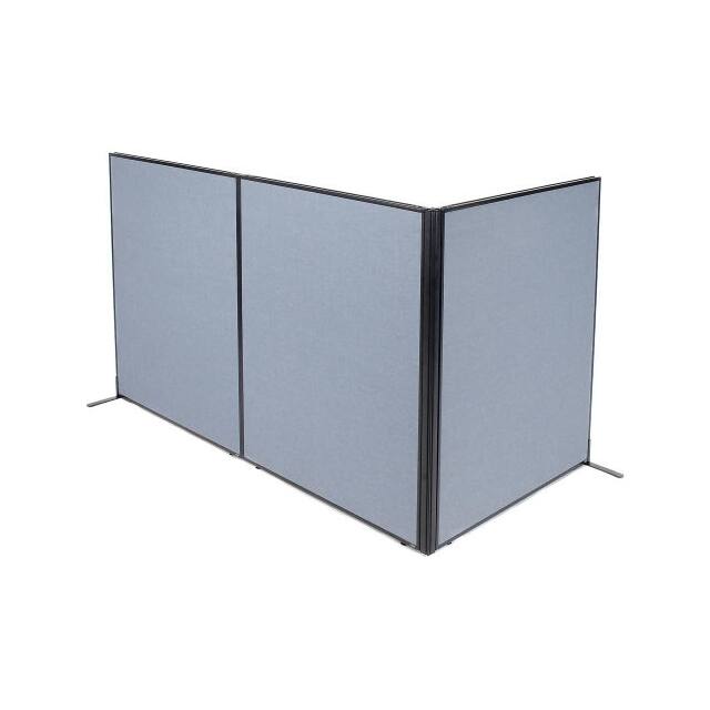 695053BL 48-1/4"W X 60"H FREESTANDING 3-P
