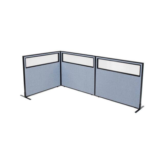 695046BL 48-1/4"W X 42"H FREESTANDING 3-P