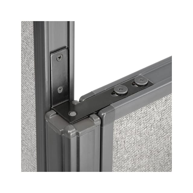 240253P OFFICE PANELS HIGH-LOW CORNER 90