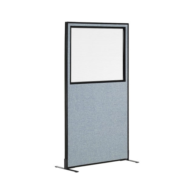 695787FWBL FREESTANDING PARTITION, WINDOW