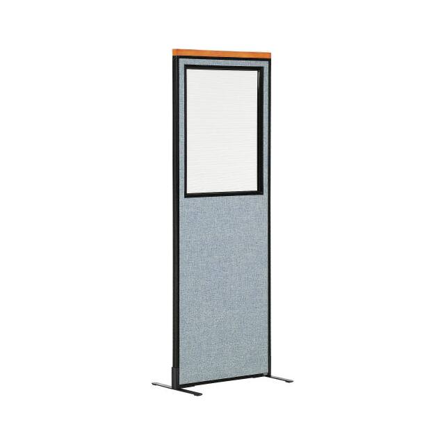 695791WFBL DLX FREESTAND PARTITION, WINDOW