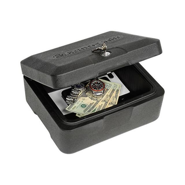 B376337 FIRE CHEST W/KEY LOCK, 12-13/16"