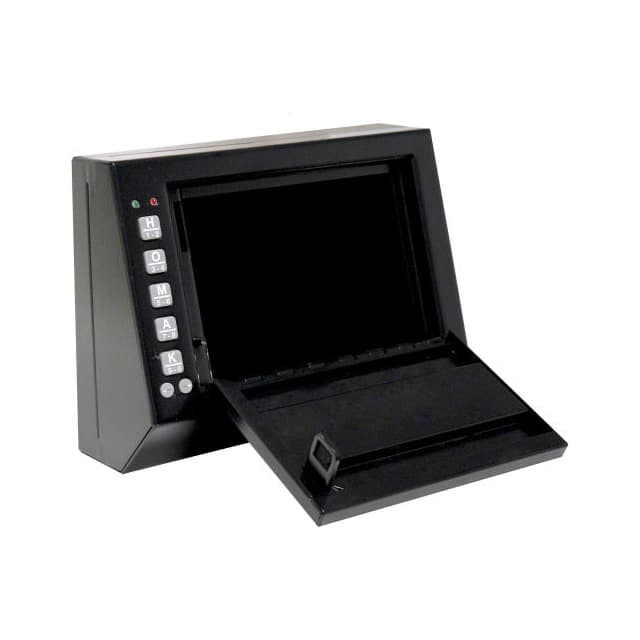 HS10036683 ELECTRONIC LOCK PISTOL BOX, BLAC