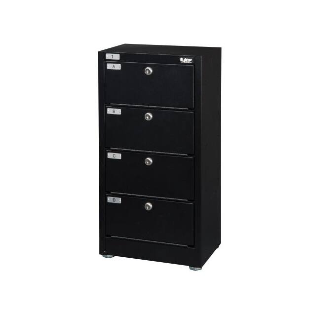 WMC-4-231208-WS25 ARGOS PISTOL SAFE, 4 TIER, 12"W
