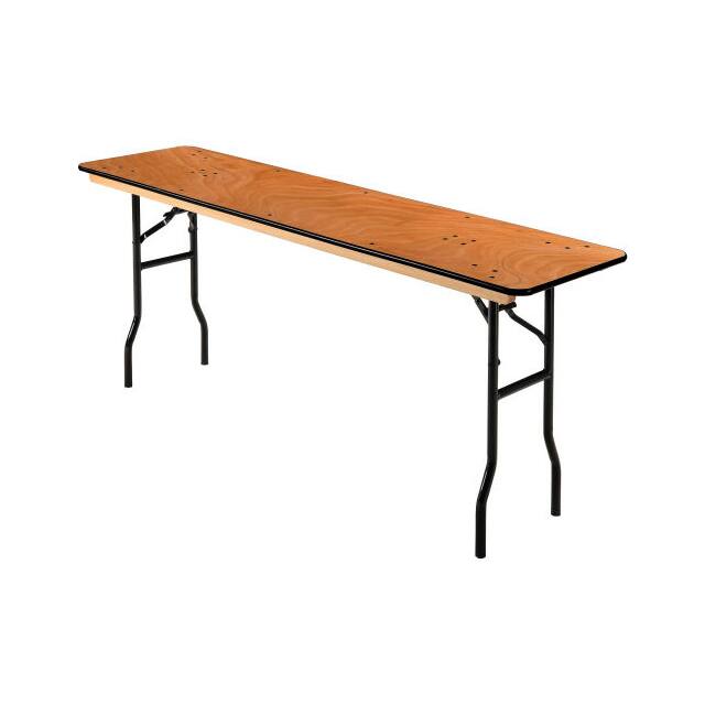 277444 PLYWOOD FOLDING BANQUET TABLE, 7