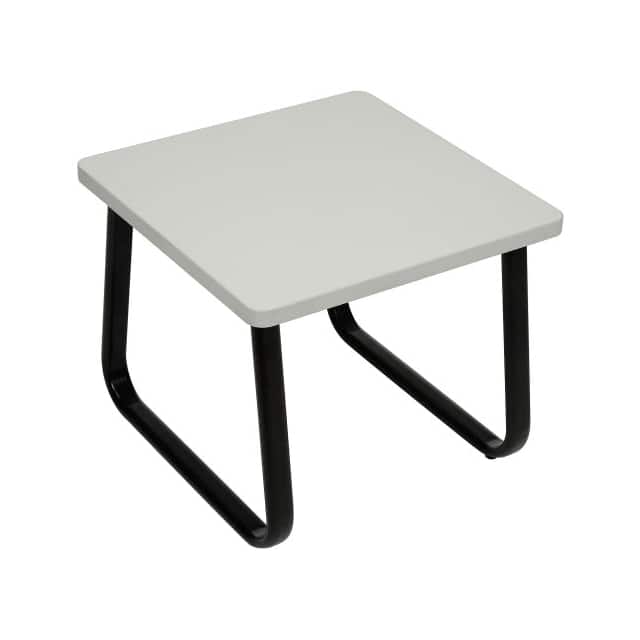 AD92020PA SQUARE COFFEE TABLE, GRAY TOP, 2