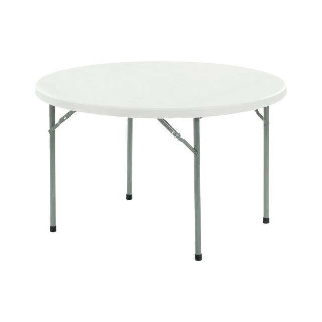 BT48R FOLDING ROUND PLASTIC TABLE, 48"