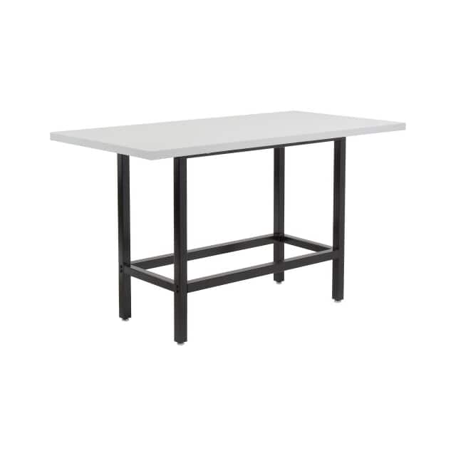 695431 STANDING HEIGHT TABLE W/POWER, L