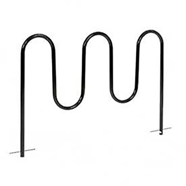 652778G WAVE BIKE RACK, BELOW GRADE MOUN