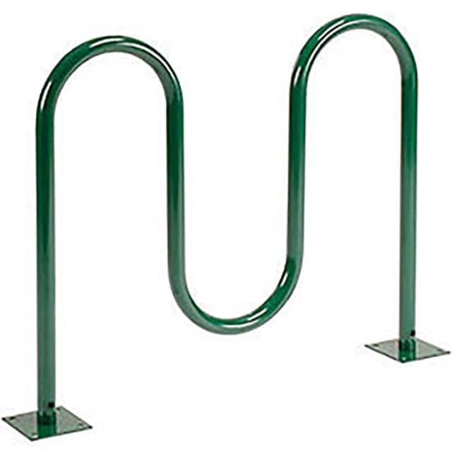 652777MGN 41"L WAVE BIKE RACK, FLANGE MOUN