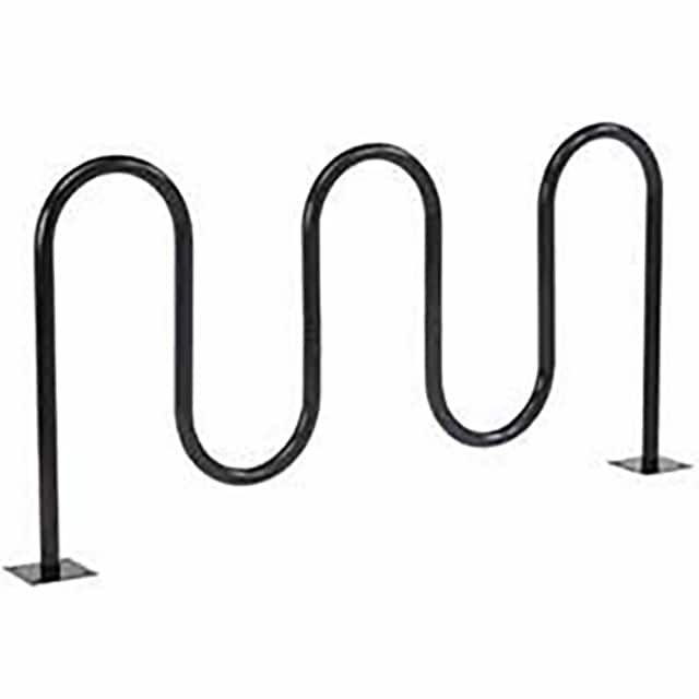 652778M 68"L WAVE BIKE RACK, FLANGE MOUN