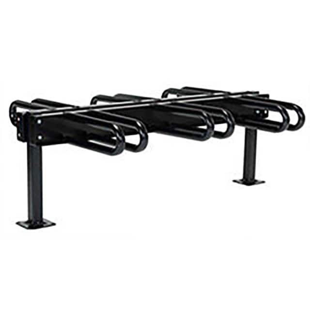 BR-M3D/BK BIKE RACK, 6 BIKE