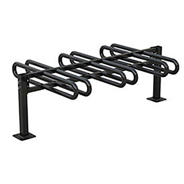 BR-M3D/GAL BIKE RACK, 6 BIKE, GALVANIZED