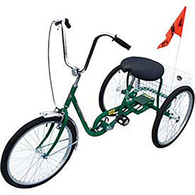IBIKE-3-DC-G INDUSTRIAL TRICYCLE, 3 SPEED, CO