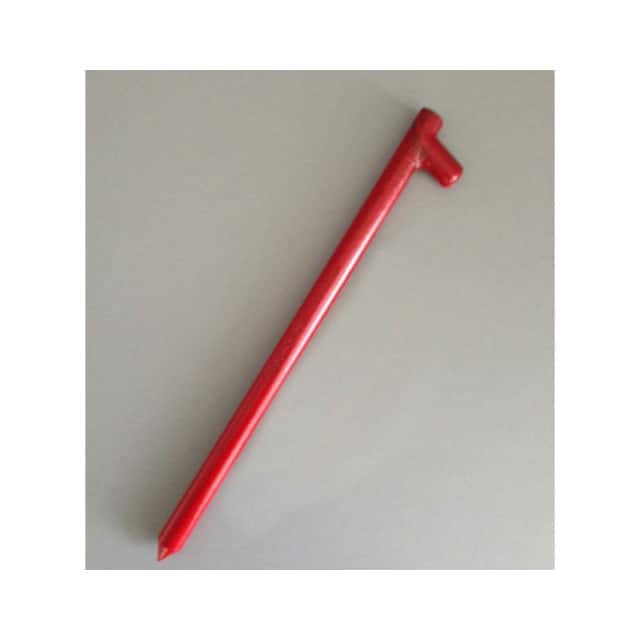 62512HRD FORGED HEAD STAKE, 12"L, RED
