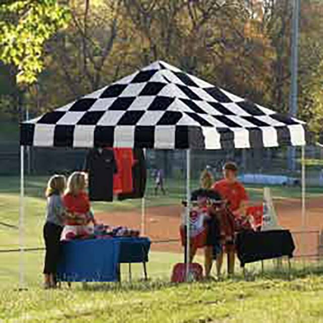 22565 10X10 POP UP CANOPY W/STRAIGHT L