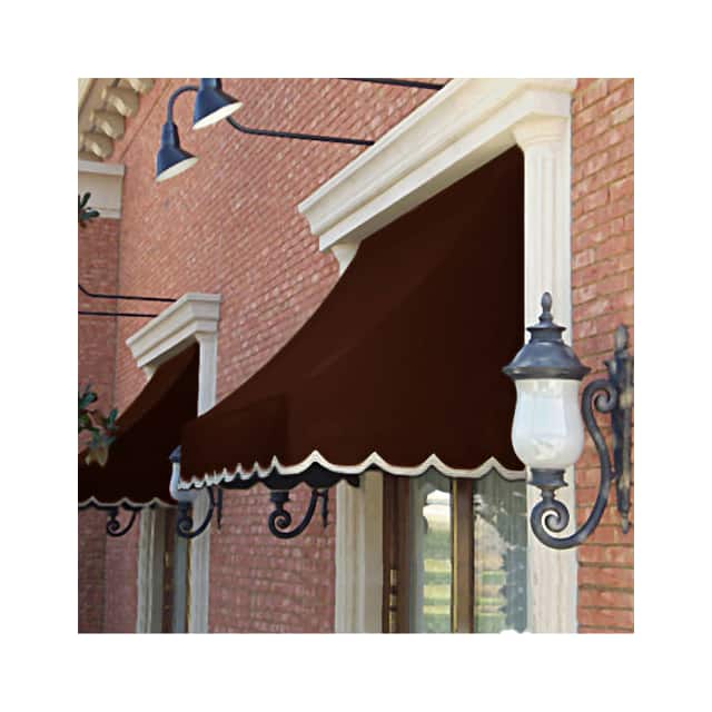 NT22-8BRN AWNING 8-3/8'WX2-9/16'HX2'D