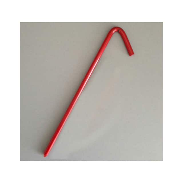 31210BRD MINI TARP HOOK STAKE, 10", RED