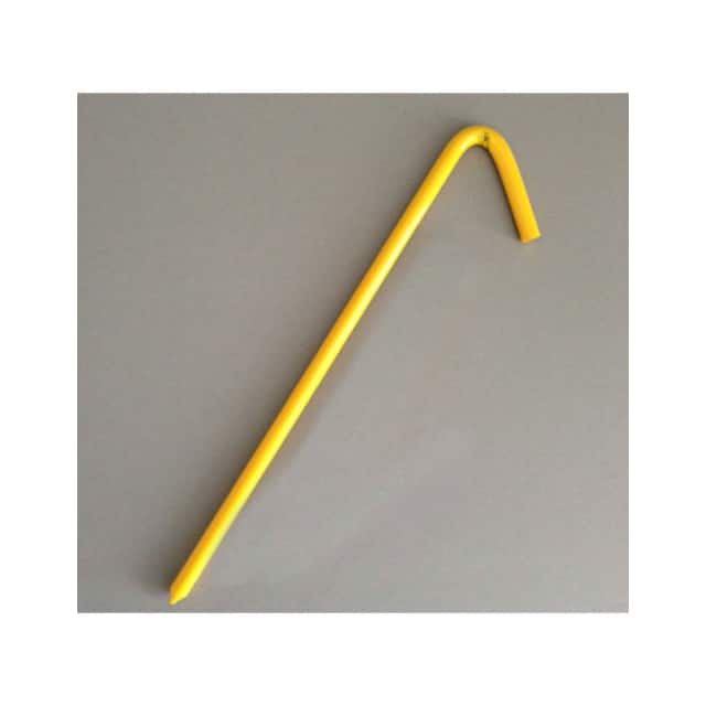 31210BYL MINI TARP HOOK STAKE 10" YELLOW