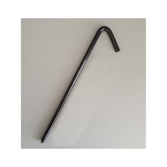 31210BBK MINI TARP HOOK STAKE, 10", BLACK
