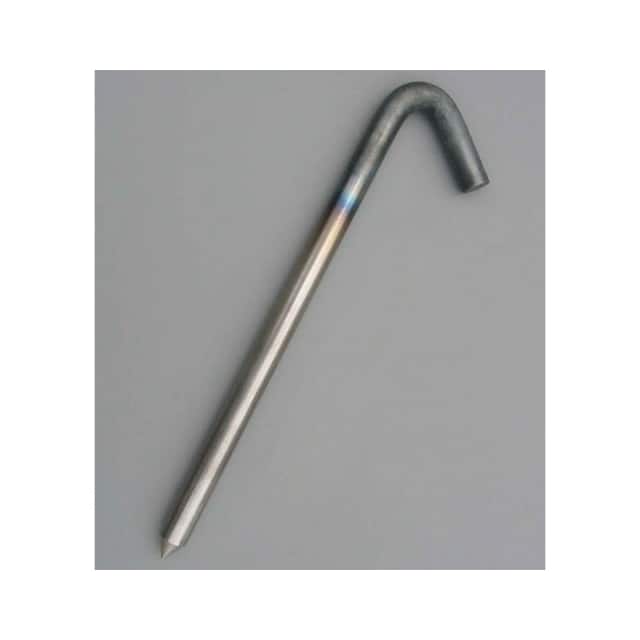 62512BNP HOOK STAKE, 12"L, UNPAINTED