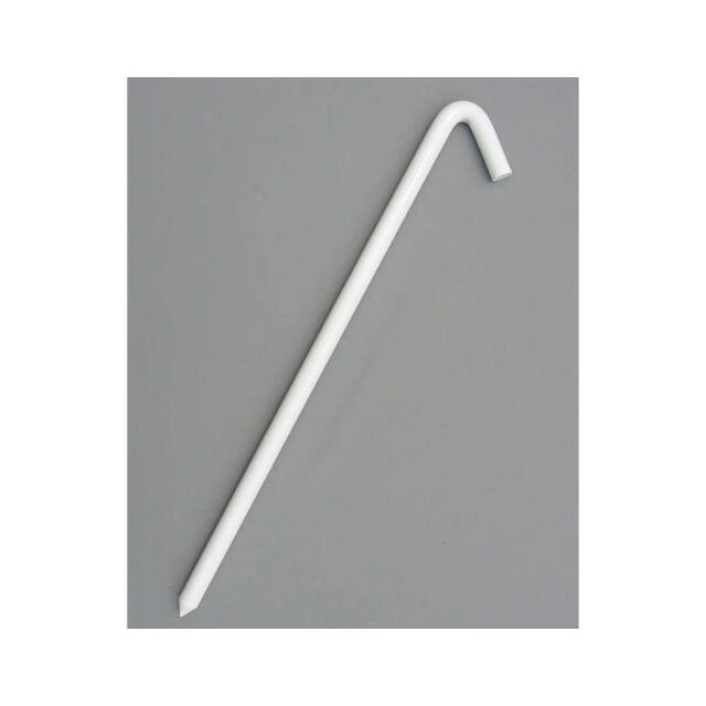 62518BWH HOOK STAKE, 18"L, BRIGHT WHITE