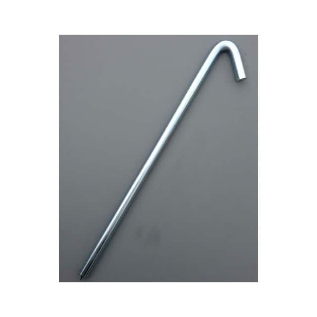 62518BZC ZINC PLATED HOOK STAKE, 18"L