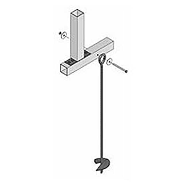 105133A CARPORT GROUND ANCHORING KIT