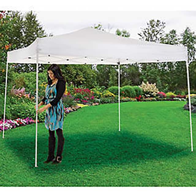 602191WH PORTABLE POP UP CANOPY, STRAIGHT